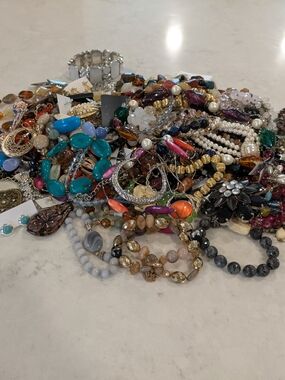 Mixed Jewelry and Multicolor Beaded Women's  Set Of 4 Pounds